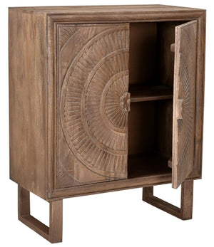 Moti Albert Cabinet, 2 Hand Carved Door 36009002