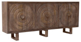 Moti Albert Cabinet, 6 Hand Carved Door 36009004