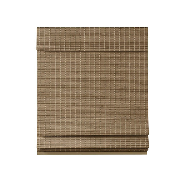English Elm Bamboo Light Filtering Roman Shade 64"L - Eco-Friendly Natural Window Treatment For Privacy & Style B035129688
