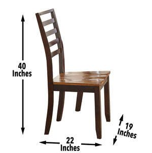 English Elm Steve Silver - Abaco - 5 Piece Dining Set - Brown