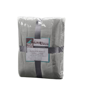 English Elm Microfleece Twin Blanket 66x90 | Ultra-Soft 100% Polyester Brushed Microfleece, Anti-Pilling Grid Touch Grey 15.55 L x 12.4 W x 7.09 H B035P294149