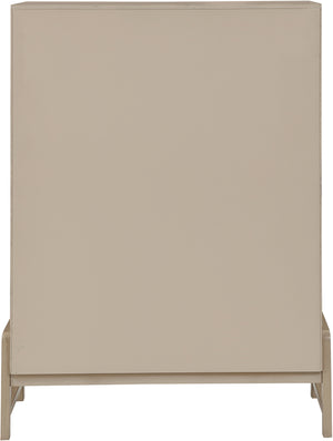 Kaya Natural Vegan Leather Chest 360Natural-CH Meridian Furniture