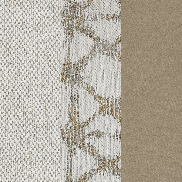 English Elm Rory Elegant 3-Piece Living Room Seating Set With Sloped Arms In Luxurious Latte Boucle Fabric B062S01206-GIGA