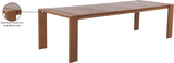 Maui Natural Outdoor Patio Dining Table 362-T Meridian Furniture