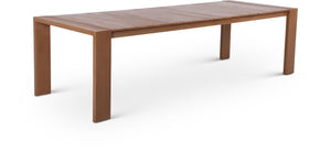 Maui Natural Outdoor Patio Dining Table 362-T Meridian Furniture