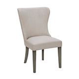 Madison Park Signature Helena Traditional Dining Side Chair MPS100-0115 Cream/Grey