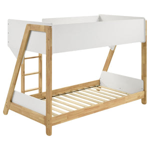 English Elm Edmondson California King Platform Bed with Storage Bookcase Headboard in Grey Oak B062S01716