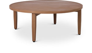 Maui Natural Outdoor Patio Coffee Table 363-C Meridian Furniture