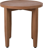 Maui Natural Outdoor Patio End Table 363-E Meridian Furniture