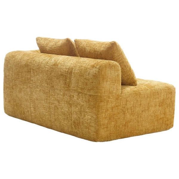 English Elm United Chenille Loveseat Sofa - Cozy Modular Sleeper For Small Spaces, Modern Comfort & Style W1568P255142-GIGA
