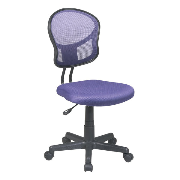 OSP Home Furnishings Mesh Task chair Purple
