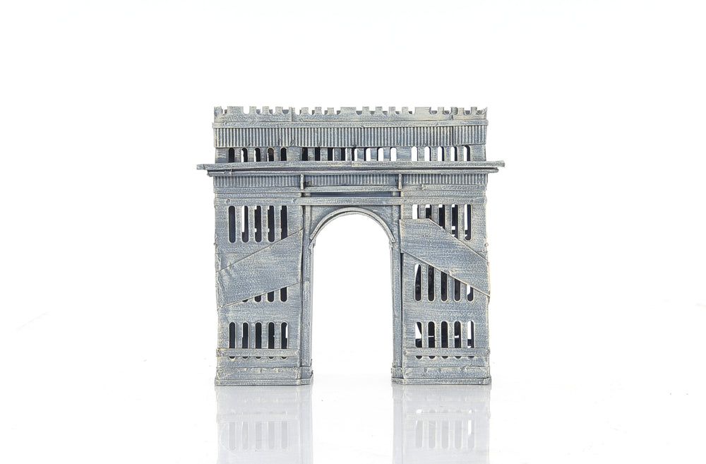 Homeroots 2.5" X 7.5" X 7" Arc De Triomphe Saving Box  Metal 364175