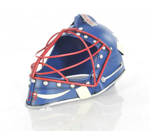 Homeroots 9" X 13" X 8" Baseball Helmet  Metal 364182