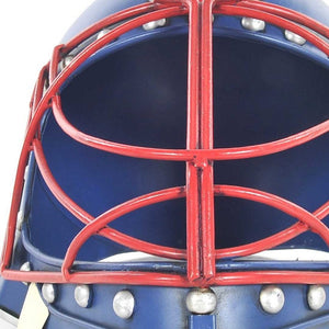 Homeroots 9" X 13" X 8" Baseball Helmet  Metal 364182