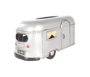 Homeroots 5" X 12" X 4.5" Camping Trailer  Tissue Holder  Metal 364184