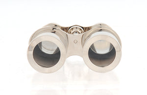 Homeroots 3" Brass Aluminum Hand Painted Decorative Binocular Tabletop Sculpture  Aluminum 364192