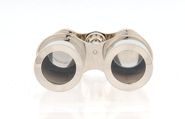 Homeroots 3" Brass Aluminum Hand Painted Decorative Binocular Tabletop Sculpture  Aluminum 364192