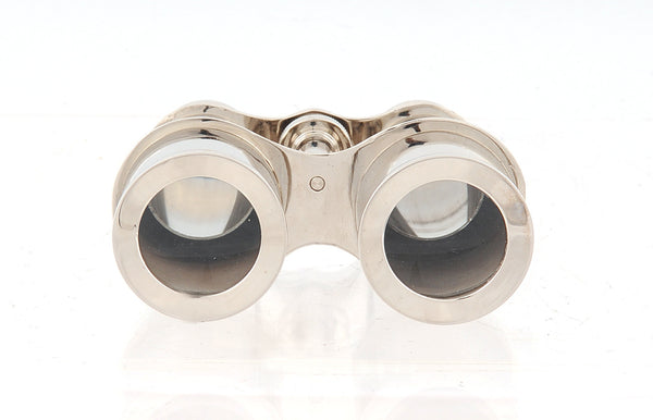 Homeroots 3" Brass Aluminum Hand Painted Decorative Binocular Tabletop Sculpture  Aluminum 364192