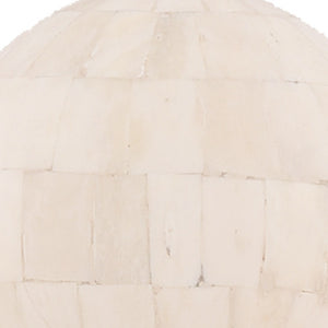 Homeroots 15" Bone Metal Hand Painted Figurine Tabletop Sculpture  Metal 364213