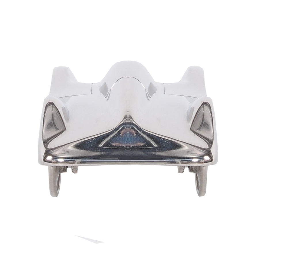 Homeroots 3" Nickel Aluminum Hand Painted Model Car Tabletop Sculpture  Aluminum 364224