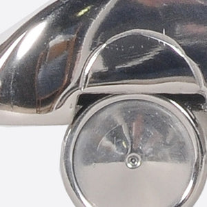 Homeroots 3" Nickel Aluminum Hand Painted Model Car Tabletop Sculpture  Aluminum 364224