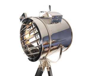 Homeroots 32" X 32" X 67" Stainless Steel  Floor Lamp  Metal 364230