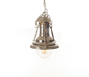 Homeroots 11.5" X 11.5" X 54" Industrial  Pendant Lamp   364234