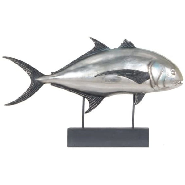 Homeroots 15" Multiple Colors Metal Hand Painted Sculpture  Resin 364242