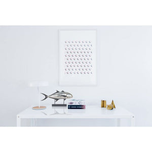 Homeroots 15" Multiple Colors Metal Hand Painted Sculpture  Resin 364242