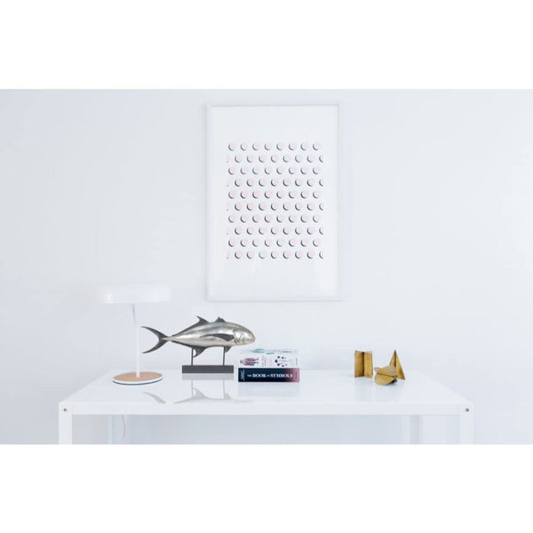 Homeroots 15" Multiple Colors Metal Hand Painted Sculpture  Resin 364242