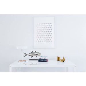 Homeroots 15" Multiple Colors Metal Hand Painted Sculpture  Resin 364242