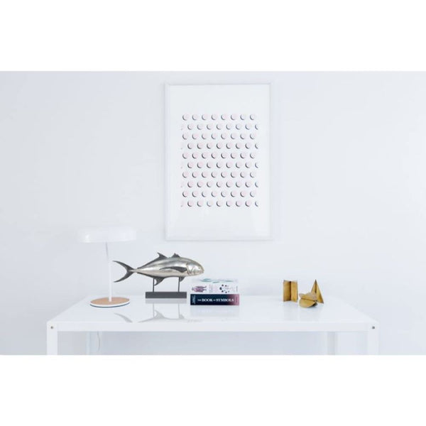 Homeroots 15" Multiple Colors Metal Hand Painted Sculpture  Resin 364242