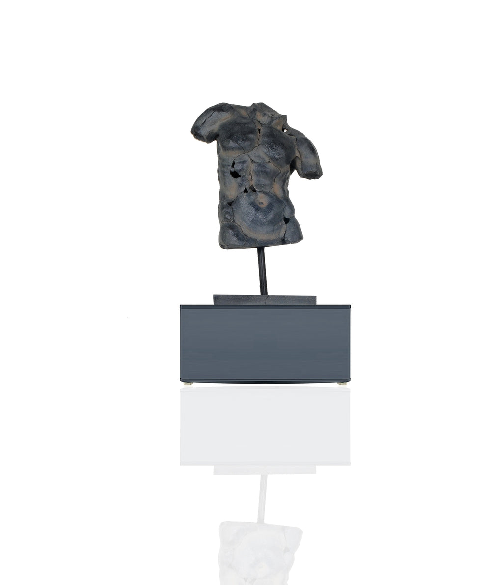 Homeroots 8" X 15" X 26" Man Body  Statue  Resin 364245