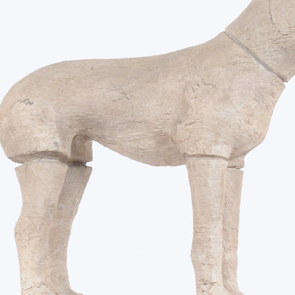 Homeroots 17" Natural Resin Hand Painted Figurine Tabletop Sculpture  Resin 364248