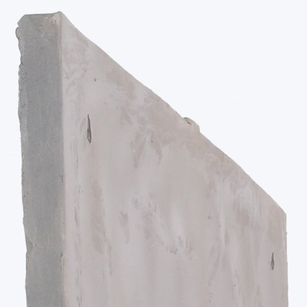 HomeRoots 29" Gray Resin Vertical Wall Decor - Sleek Sculptural Art Piece for Modern & Minimalist Interiors 364257