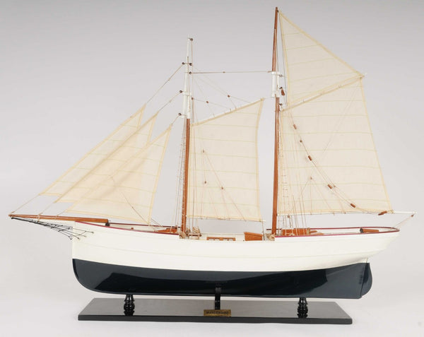 HomeRoots 7" Wanderbird Nautical Model Ship – Hand-Built, Museum-Quality Replica for Home Decor & Gifting 364267