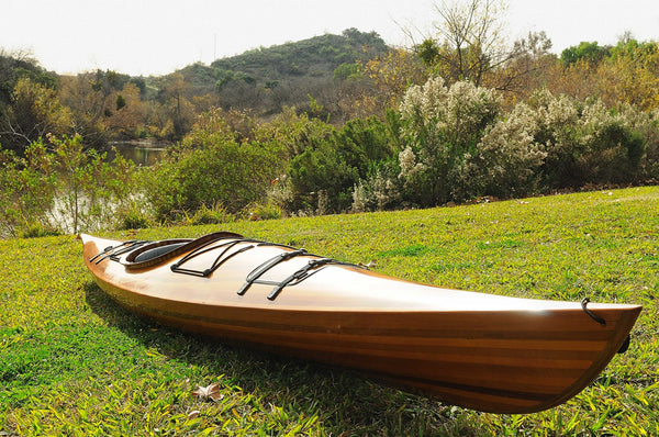 Homeroots 23" X 206" X 13" Wooden Kayak 1 Person  Wood 364272