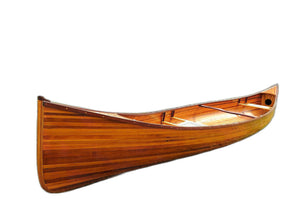 Homeroots 35.5" X 216" X 27" Wooden Canoe  Wood 364273