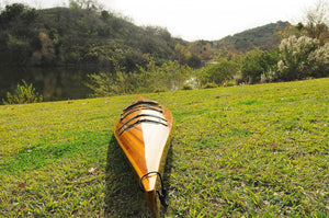 Homeroots 24" X 177" X 13.5" Wooden Kayak  Wood 364274
