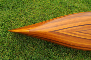 Homeroots 26.25" X 118.5" X 16" Wooden Canoe  Wood 364276