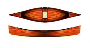 Homeroots 26.25" X 118.5" X 16" Wooden Canoe  Wood 364276