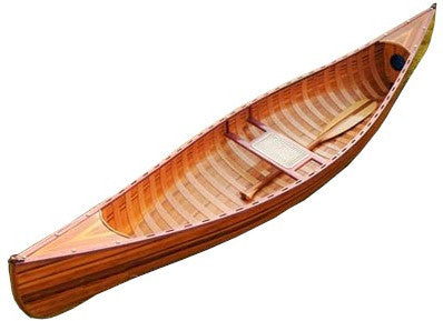 Homeroots 20.25" X 70.5" X 15" Wooden Canoe With Ribs  Solid Wood 364282