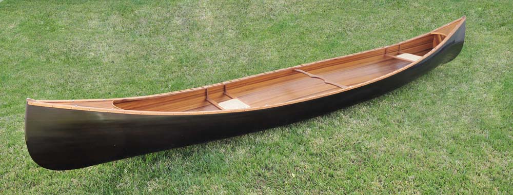 Homeroots 35.125" X 216" X 22.5" Wooden Canoe Dark Stained Finish  Wood 364284