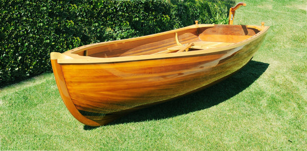 Homeroots 51" X 118.5" X 27.75" Little Bear Wooden Dinghy  Wood 364292