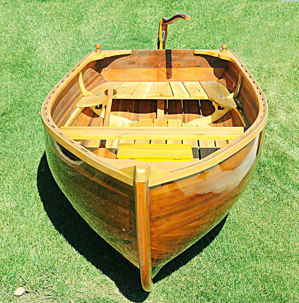 Homeroots 51" X 118.5" X 27.75" Little Bear Wooden Dinghy  Wood 364292