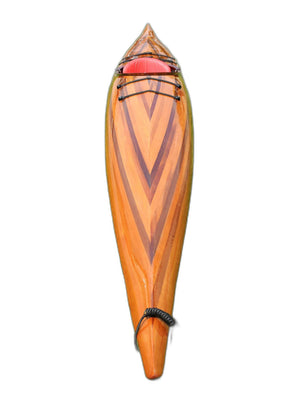 Homeroots 20" X 216" X 13" Hudson Wooden Kayak  Wood 364295