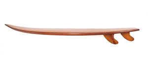 HomeRoots 8" Solid Wood Wall Decor - Elegant Brown Sculpture for Modern and Rustic Interiors, 8" x 9" Design 364296