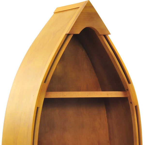 Homeroots 34" Wood Three Tier Boat Bookcase   364297