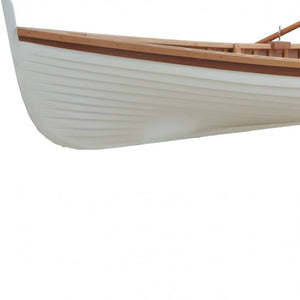 Homeroots 41" X 147.5" X 27.5" Clinker Built Whitehall Row Boat  Wood 364299