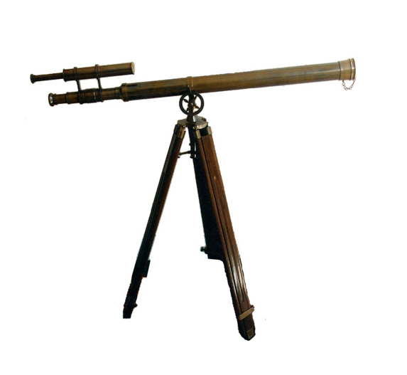 Homeroots 2.6" X 40" X 64" Victorian Marine Telescope  Metal 364315